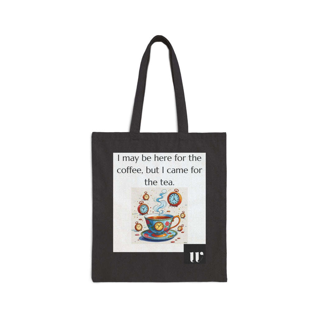Tea Tote Bag – Cotton Canvas Tea Lover Market Tote