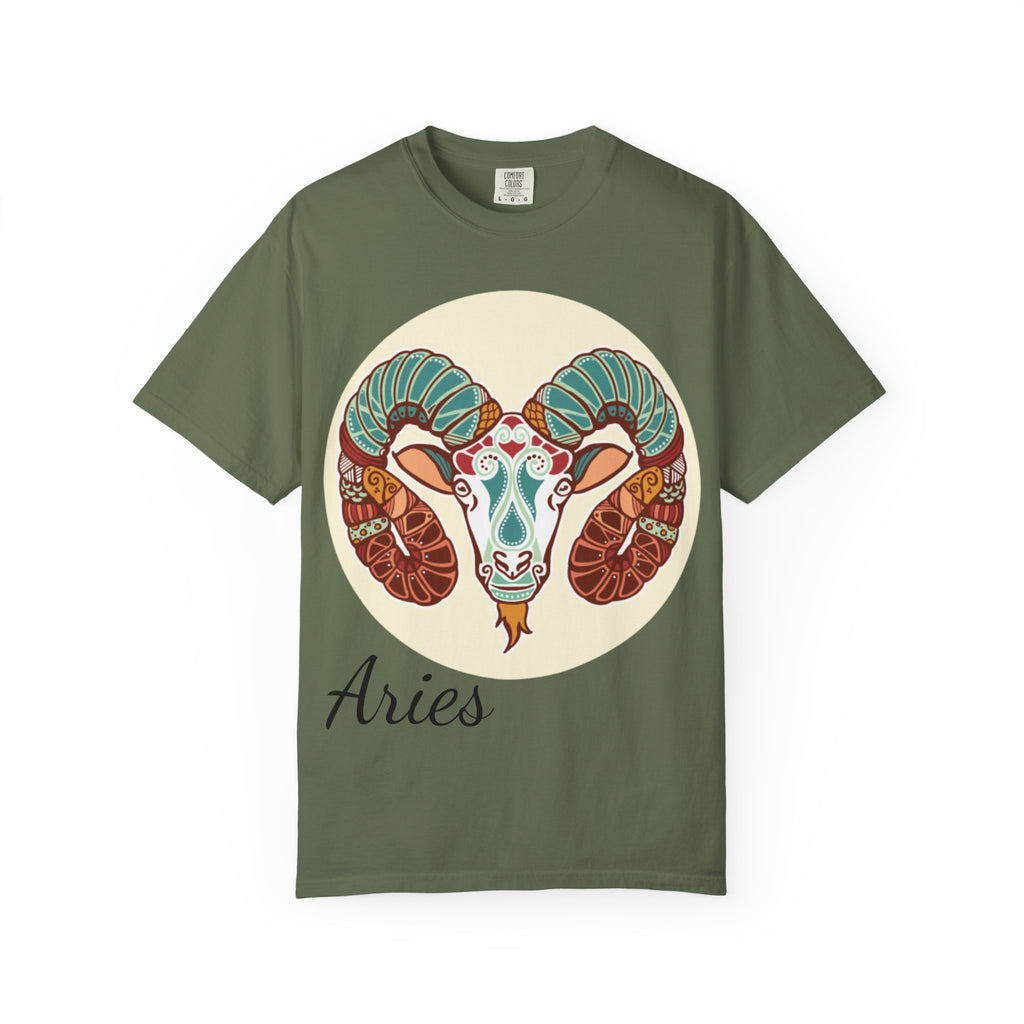 Aries Zodiac T-Shirt — Aries T-Shirt for Astrology Lovers