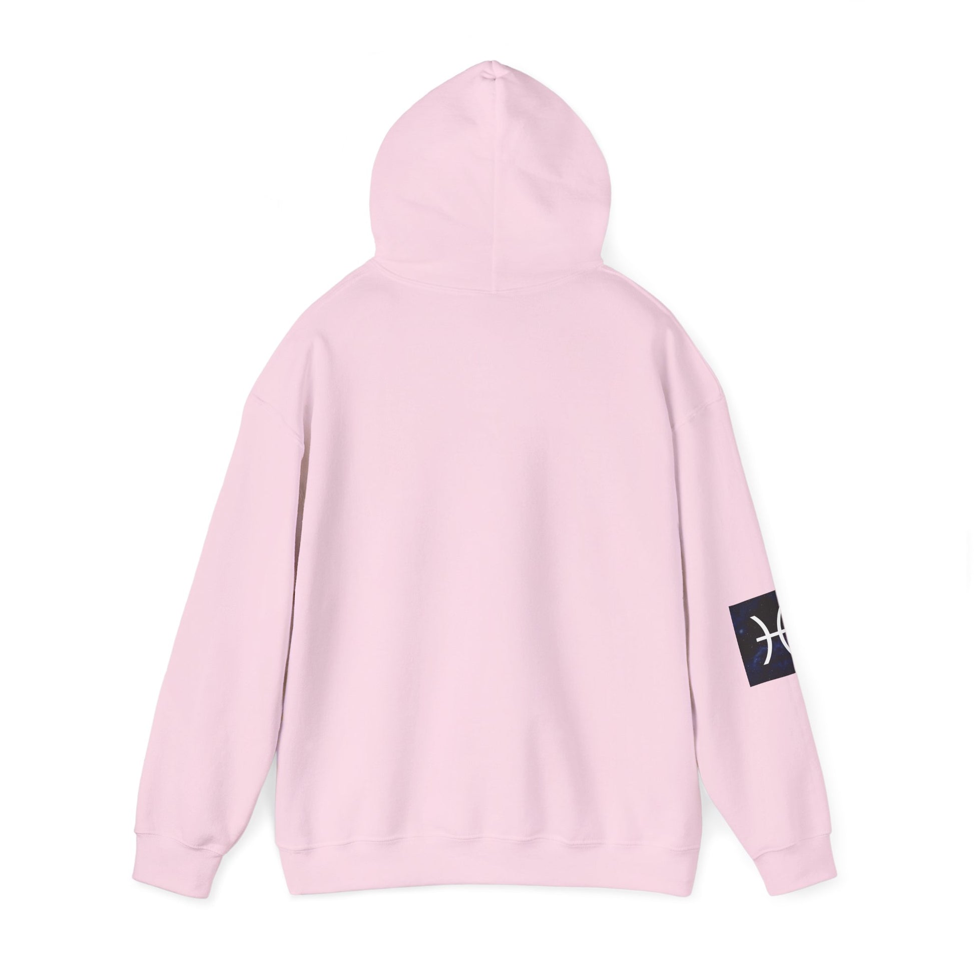 Pisces Hoodie — Minimal Astrological Symbol Pullover