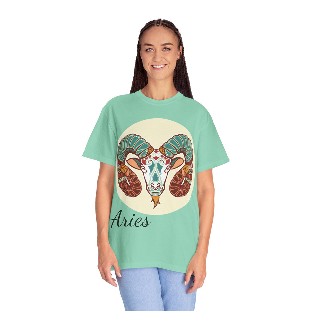 Aries Zodiac T-Shirt — Aries T-Shirt for Astrology Lovers