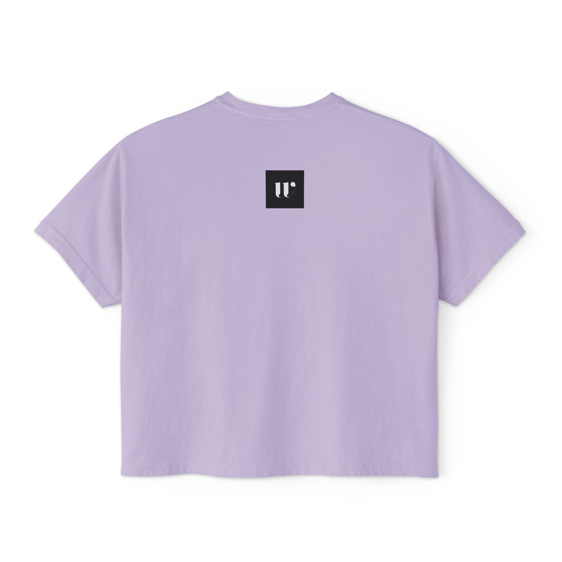 Minimalist Stethoscope Crop Top — Women's Boxy Tee for Nurses & Medical Students