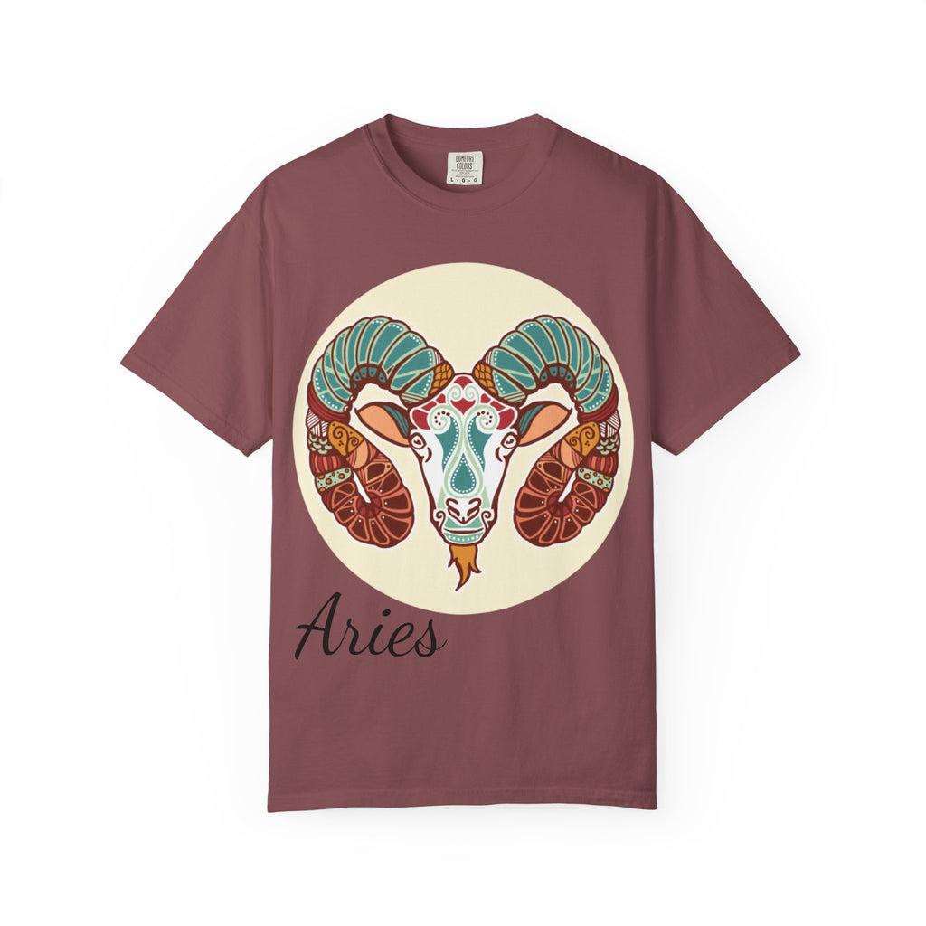 Aries Zodiac T-Shirt — Aries T-Shirt for Astrology Lovers