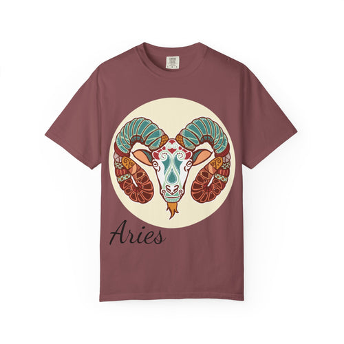 Aries Zodiac T-Shirt — Aries T-Shirt for Astrology Lovers