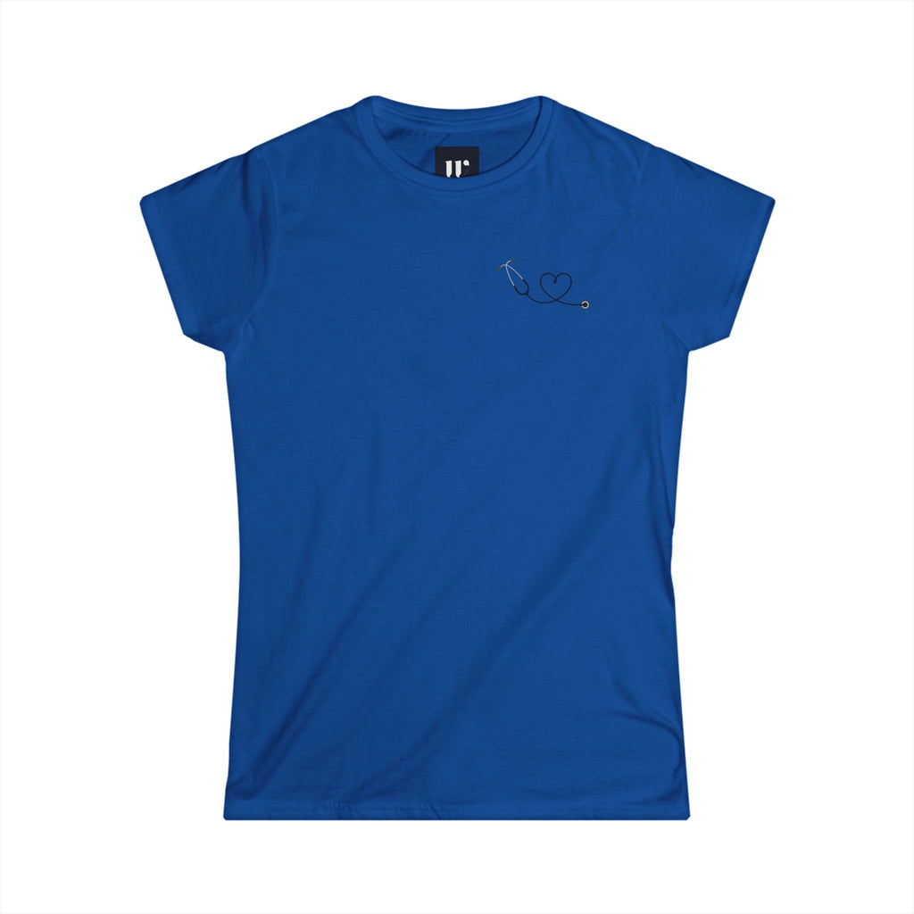 Nurse Minimalist Women's Tee — Simple Healthcare Pride Top