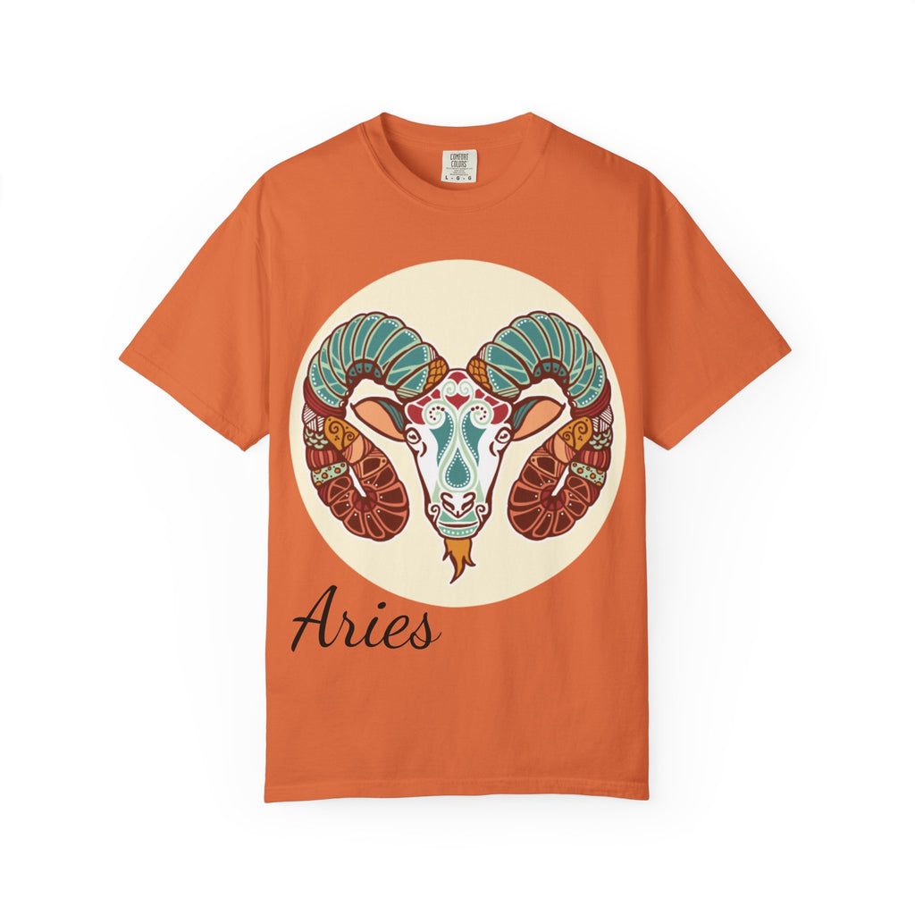 Aries Zodiac T-Shirt — Aries T-Shirt for Astrology Lovers